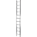 Лестница алюминиевая односекционная NV 121 1х6