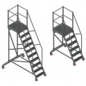 Лестница с площадкой ЛС-1,5 П с 4-мяц колесами