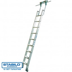 Лестница для стеллажей для трубчатой шины Krause Stabilo 1х13